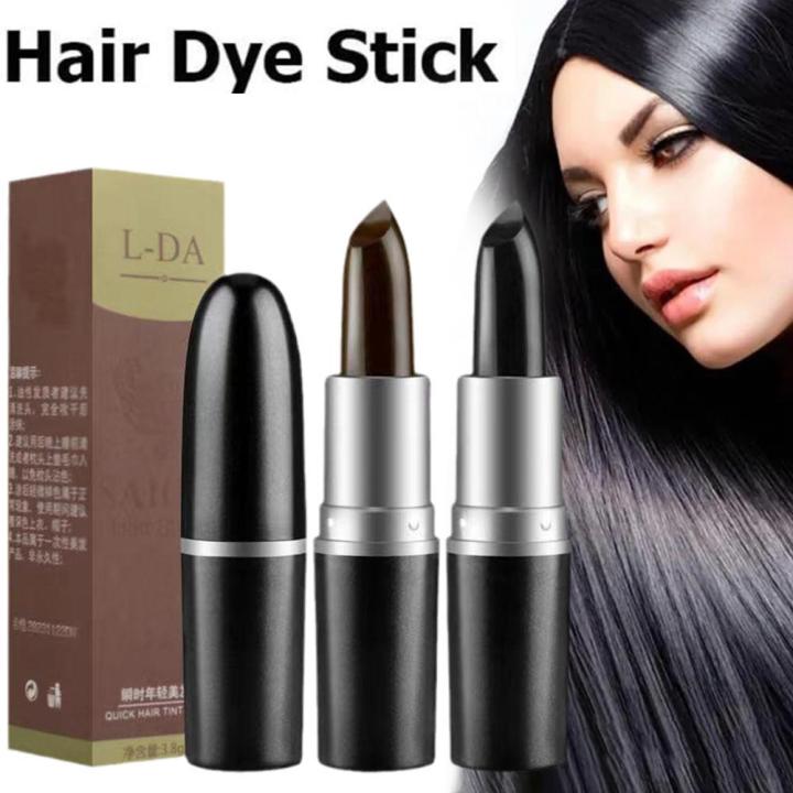 Hair Dye Stick Hair Color Pen Lasting Fast Temporary Hair Dye To Cover