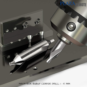 MATA BOR BUBUT HSS CENTER DRILL BIT 60 DERAJAT SET COUNTERSINK 1 - 5MM