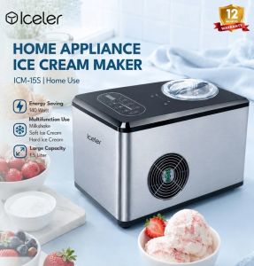 Iceler Mesin Es Krim 3IN1 Ice Cream Maker Home Use Tombol Touch Screen