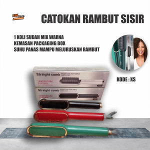 SISIR CATOKAN RAMBUT PELURUS RAMBUT CATOKAN SISIR FREE PACKING BUBBLE FBL