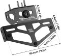 KEMIMOTO Ninja 400 Fender Eliminator Compatible with Ninja 400 Z400 250 500 2018-2024 Fender Eliminator Kits License Plate Bracket Holder Tail Tidy. 