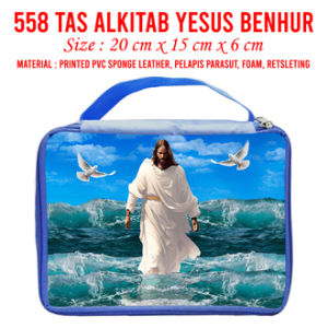 Tas Alkitab seri Yesus Kristus Jesus Christ Souvenir Kristen Katolik Kristiani