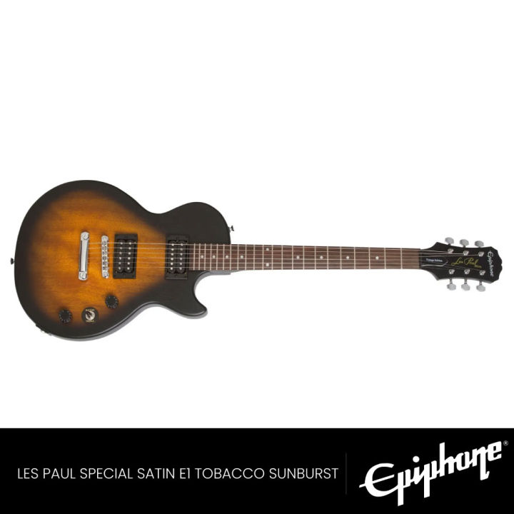 Epiphone Les Paul Special Satin E1 Tobacco Sunburst Electric Guitar