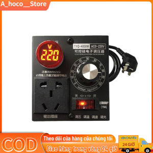 Bộ chiết áp điều khiển tốc độ động cơ AC 220V 4000W