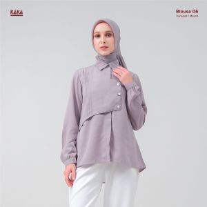 BLOUSA 06 ATASAN BY KEKE COCOK UNTUK OUTFIT DAILY KULIAH TERBARU KEKINIAN