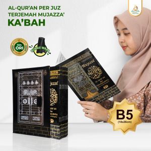 Asy Syifa - Al Quran Per Juz Terjemah Mujazza Kabah Ukuran Standart B5 /Al Quran Hafalan /Gratis Dzikir pagi petang Bisa COD