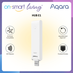 【GLOBAL】AQARA Hub E1 Smart Hub with WiFi Extender - supports Google Home Amazon Alexa Apple Home - 2 Years Warranty