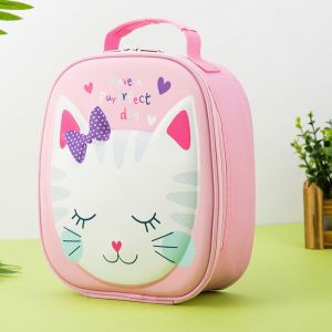 AODUOYAYA Children Cartoon Lunch Bag Portable Fresh Cooler Pouch Students Picnic Tote Preservation Handbag