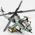 [Hoàn tiền 10%]Đồ chơi Lắp ráp Máy bay trực Thăng AH-1Z, Jie Star 61028 Helicopter Viper, Xếp hình thông minh, Mô hình máy bay [597 Mảnh ghép]. 