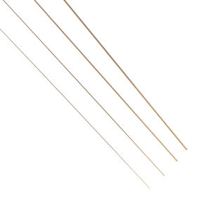 💞【Special price】💖Muya 100PCS Single Hole 0.3 0.5 0.8 1.0x400 Brass Copper Tube For Edm Drilling Machine Wire Cutting Accessories Consumables