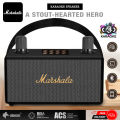 【6 Months Warranty】Original Marshal Speaker KTV Karaoke Speaker with Mic Portable Bluetooth Speaker PC Wireless Speaker Bass  Noise Cancelling USB/Radio/TF High Quality Sound Speaker ACTON II Speaker Marshala. 