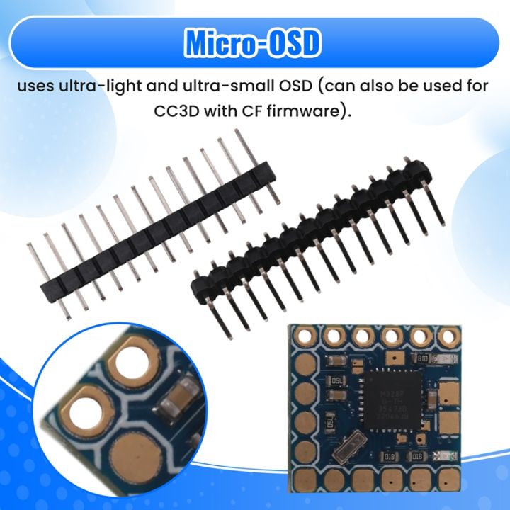 FPV Mini Micro-OSD Mini OSD for SP Racing CC3D Naze32 F3 F4 Flight ...