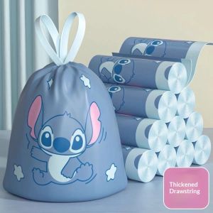 Paulweekend dễ thương phim hoạt hình dây rút túi rác dày túi chất thải nhà bếp với khâu thiết kế cho nhà và sử dụng tại văn phòng