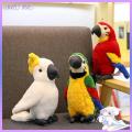 Plush Toy Comfortable Parrot Pattern PP Cotton Kids Plush Toy Ornaments for Home Creative Parrot Toy. 