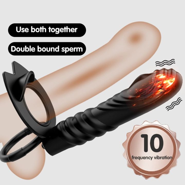 Authentic Authorization 10 Frequency Double Penetration Anal Plug