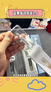 Languo Pensel Mekanikal 0.5mm Metal Set 2B Low Gravity Pensel Lukisan Retractable Art Sketch Drawing Pencil School Office Drafting