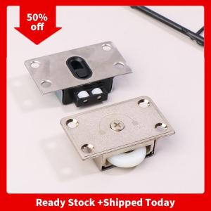 🔥🔥🔥pheebss ลูกรอกประตูบานเลื่อนสแตนเลส ประตูบานเลื่อนล้อเลื่อนประตูบานเลื่อนทำจากไม้จริงสำหรับประตูตู้388