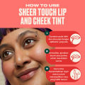 The Body Shop Sheer Touch Lip And Cheek Tint Feel 8ml. 
