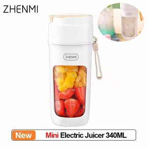 Zhenmi Juices Water Fruit Make Cup Sugarcane Juicer Machine Portable Blender Juice Squeezer Mini Mixer Orange Wireless Electric