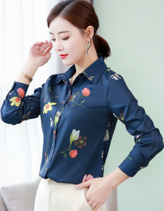 Áo Sơ Mi Nữ Tay Dài Công Sở SM015 Shop Hoa Lan Hàng Nhập Chất Lượng Cao Kiểu Dáng Thời Trang