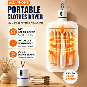 Foldable Mini Dryer Portable Quick Dryer Ideal for Underwear and Baby Clothes Compact Dryer