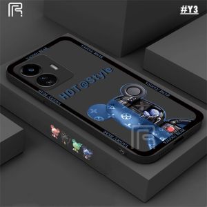 (Lokal Ready) Casing hp Realme C53 C51 C55 C33 C30 C31 C30S C35 Realme10 9i 8i 7i 5i 6i C2 C21Y C11 2021 C20 C25Y C17 C3 C12 C15  Kartun Bear Club Desain Beruang Mekanik Silikon Soft Case