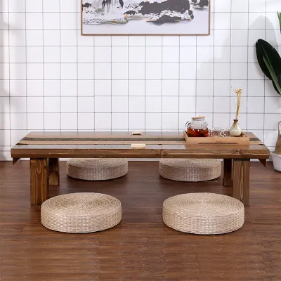 AUREO Japanese Style Coffee Table Tatami Table Low Table Zen Solid Wood Low Table Kung Fu Tea Table Long Floor Table Balcony Small Coffee Table