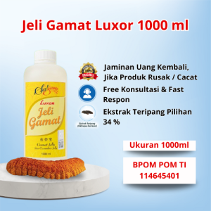 Gamat Luxor 1000ml Ekstrak Teripang Emas 34% Obat Asam Lambung