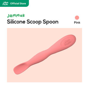 [Malang Honey] JAMMUK Silicone Baby Scoop Spoon with exclusive spoon case (Convenient to bring anywhere) 5 colors