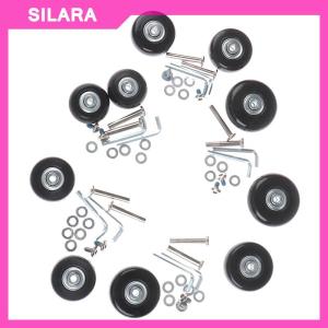 SILARA OD 40-54mm Luggage Suitcase Replacement Wheels Repair Kit Axles Deluxe