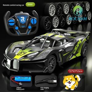 Ginai 1/20 Mobil Remote Control Balap 2WD RC Drift Mobil RC Kecepatan Tinggi