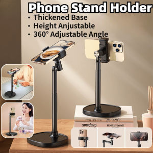 Cell Phone Holder Adjustable Cellphone Desktop Phone Live Stand Phone Holder Phone Tripod Stand