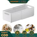 【HOSPORT】Compact Expandable Storage Box with Handles for Bedroom and Office Durable Plastic Material. 