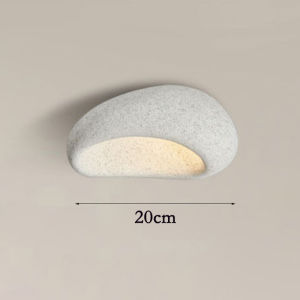 Japanese Wabi-Sabi Style Ceiling Lamp Modern Cream Bedroom Ceiling Light Living Room Dining Center LightFast shipping