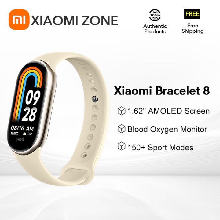 Xiaomi Smart Band 8 Bracelet, Mi Malaysia Warranty, 1.62 AMOLED, 190mAh  Battery