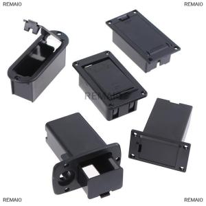 [COD] REMAI0 Active Bass Guitar Pickup 9V Battery Boxs 9V Pick Up Battery Holder/Case/ Cover