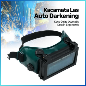 COD Taffware Kacamata Las Otomatis Auto Darkening Soldering Goggles YZ01 / Alat Kacamata Las