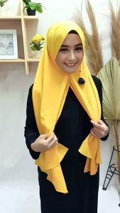 Pasmina Ceruty Baby doll Premium grade A / Pashmina Ceruty Armani Premium / Kerudung Pashmina Armani Ceruty Baby doll