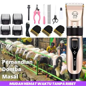 COD BaoRun C6 + Pisau Cadangan Mesin Alat Cukur Bulu kambing domba tanpa kabel di cas Elektrik