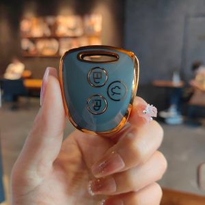Perodua New TPU 2/3 Buttons Car Remote Key Case For Perodua Axia/Bezza Key Cover Keychain Case Accessories