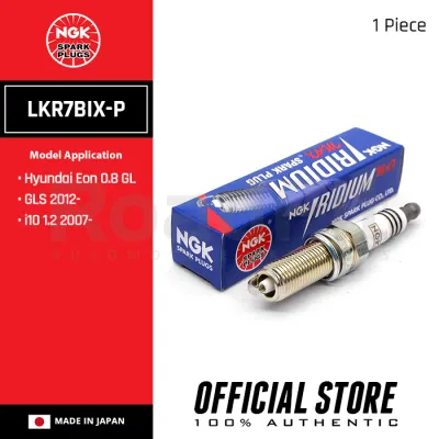 NGK LKR7BIX-P Iridium Max Spark Plugs For Hyundai Eon 0.8 GL GLS 2012- i10 1.2 2007- 1 Piece