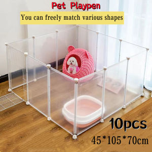 Pet Dog Playpen DIY Small Animal Cage for Indoor Outdoor Use  Guinea Pigs Puppies Rabbits Kennel Crate Fence Tent