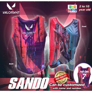 BASKETBALL SANDO SHORT TERNO Free Customized with Name and Number Sublimation