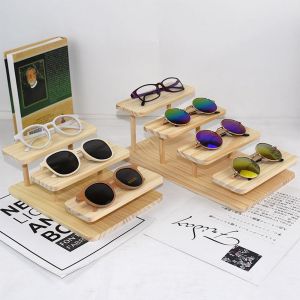 GUDAN ถอดออกได้ เรโทร สำหรับผู้หญิง กึ่งวงกลม หลายชั้น ชั้นวางนาฬิกา ที่จับโชว์เครื่องประดับ กล่องใส่แว่นกันแดด ที่จัดแว่นตา ชั้นวางแว่นตา ที่วางแว่นตา กล่องแสดงแว่นกันแดด