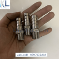 Nối ống đuôi chuột ren ngoài inox 304 phi 6- 8 -10-12 -16-20- 25 -đuôi chuột inox. 