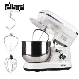 Máy trộn bột và đánh trứng 5 lít thương hiệu cao cấp DSP KM3007 (tích hợp 5 tốc độ đánh cối trộn chất liệu inox không gỉ công suất 1200W)- Bảo hành 12 tháng.