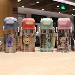 Botol Minum / Tempat Minum Anak Karakter Kartun 2661 Ukuran 550ml BPA FREE