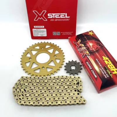 Nhông sên + xích X1R - Hàng chính hãng - Lắp đặt cho xe Exciter 150 Exciter 155 Winner X Winner Wave Dream