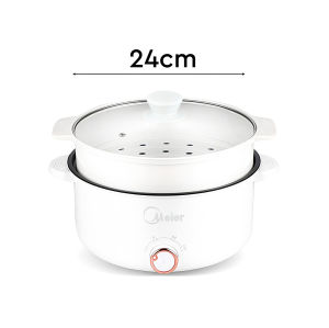 Meier สองรุ่นมาเลย! ME-EP-153(2.2L/750W) & ME-EP-152(3.2L/1000W) กระทะไฟฟ้าเอนกประสงค์ ทำอาหารไทยง่าย!  ELECTRICITY BOILS POT