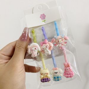 6pcs JEPIT RAMBUT ANAK PRINCESS SANRIO LOTSO SANRIO CAPYBARA JEPITAN RAMBUT LUCU